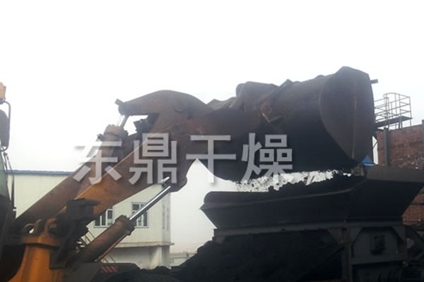 實時跟進高效運行一個多月再次走進小魚溝煤泥烘干機現(xiàn)場