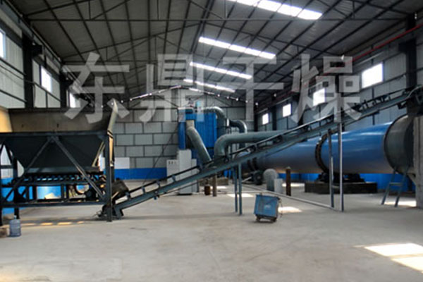 億佳煤香飄萬里走進平頂山市億佳煤香貿(mào)易有限公司煤泥烘干機試機現(xiàn)場