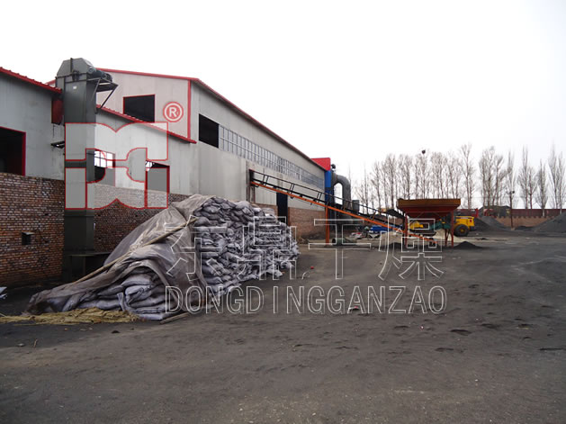 煤泥烘干機干燥車間