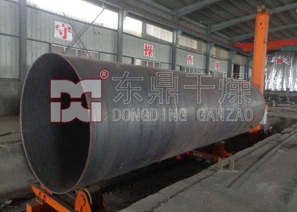 制作煤泥烘干機現場