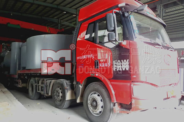 技術創造價值山西新興煤業煤泥烘干機技改項目啟動現場發貨