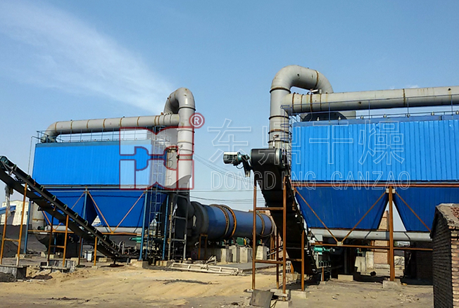 煤泥烘干機項目現場