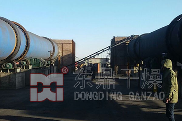 加快節(jié)奏佳隆旺雙線煤泥烘干機開足馬力迎接生產高峰