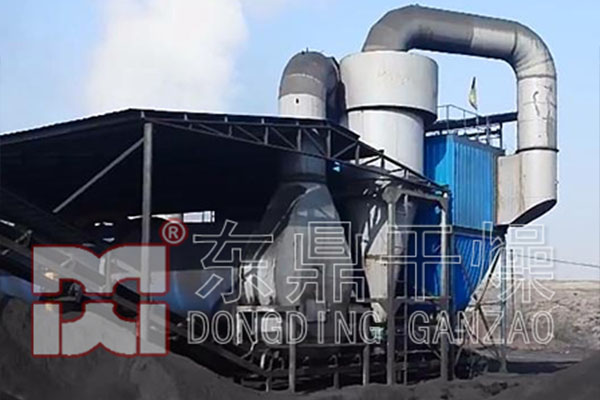 平穩(wěn)磨合山西華宇煤業(yè)煤泥烘干機開足馬力忙生產