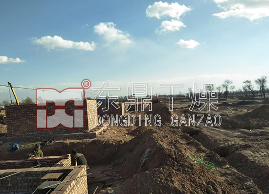 懷仁煤泥烘干機(jī)現(xiàn)場(chǎng)